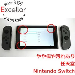 [bn:10] 任天堂　Nintendo Switch　グレー　ACアダプターなし　液晶画面いたみ