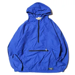90's LLビーン ナイロン アノラックパーカー (WOMENS S) 青 カタディンタグ プルオーバー フード 90年代 旧タグ オールド L.L.Bean アメリカ古着 USED ビンテージ ヴィンテージ