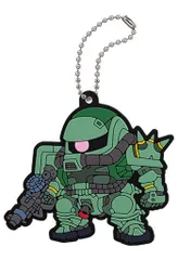 【中古】キーホルダー ザク 「機動戦士Gundam GQuuuuuuX(ジークアクス) カプセルラバーマスコット」