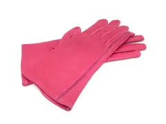 Dior/ディオールレザーグローブ ピンク 20 - メルカリ