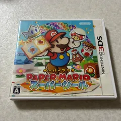 動作確認済 ペーパーマリオ スーパーシール ニンテンドー3DS
