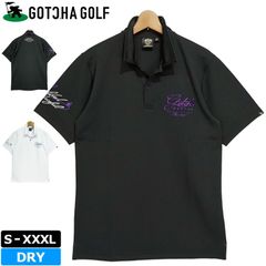 【カラー・サイズ選択可】ガッチャゴルフ メンズ 半袖ポロシャツ 吸汗速乾 222GG1200 新品【GOTCHA GOLF正規販売店】