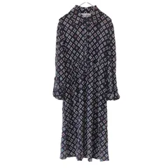 美品ダイアンフォンファステンバーグ　ワンピース　ブラック　ラップドレス　0 ダイアン フォン ファステンバーグの限定ストアが神戸大丸に