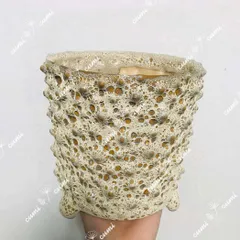 N0036 【北欧】 凹凸　特殊釉 窯変 植木鉢 室内 陶器鉢 多肉 観葉 植物　鉢カバー　室内 陶器鉢 多肉 植物 鉢植え 激安 レア インテリア プレゼント 海外 盆栽 おすすめ プランター 人気 デザイン 観葉植物