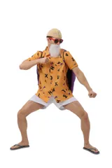 コスプレ 衣装 亀仙人 ドラゴンボール アニメ風 ハロウィン 仮装 大人用 舞台服 M250808-10