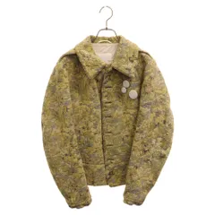 Maison Margiela (メゾンマルジェラ) 22SS フローラル ジャガードジャケット ブルゾン イエロー S30AM0549のサムネイル
