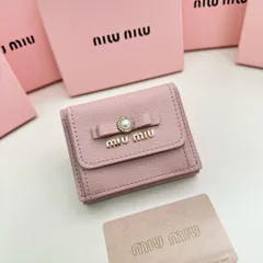 2024年最新】miumiu 財布 マドラスパールの人気アイテム - メルカリ