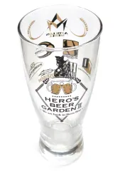 【中古】マグカップ・湯のみ ロゴ ビアタンブラーグラス 「TIGER ＆ BUNNY×Cafe＆Bar アニON STATION HERO’S BEER GARDEN II」