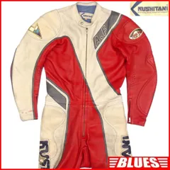KUSHITANI クシタニ レザーライダースジャケット ツナギ 中古品 クシタニ kushitani 革ツナギ レザースーツ セパレート 黒L 日本