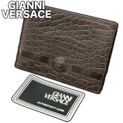 美品✨ VERSACE ジャンニ ヴェルサーチ 本革 三つ折り 財布 versace 三つ折財布 - メルカリ