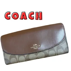 ✨美品✨ コーチ L字 ファスナー 長財布 シグネスチャー PVC F39673 コーチ L字ファスナー長財布 レディース COACH – Rehello by BOOKOFF