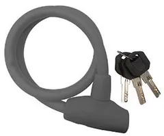 【新品・3営業日で発送】サギサカ シリコンケーブルロック60cm 【71702】