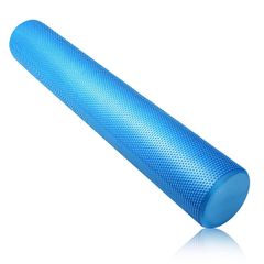 【迅速発送】Fungoal フォームローラー ［ブルー］ 肩甲骨 背中のストレッチ 『マニュアル付き』 体幹 バランス ヨガ ポール 筋膜リリース
