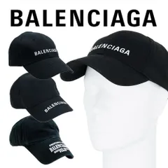 バレンシアガ キャップ BALENCIAGA ベースボールキャップ 529192 310B5 1077 / 531588 4010B7 1000 / 704097 410B2 1077 BLACK ブラック コットン ロゴ刺繍