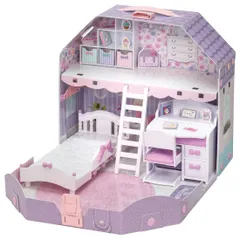 【値下無】極美品！ミキちゃんマキちゃん 2だんベッド。新品未使用品。 値下無】極美品！ミキちゃんマキちゃん 2だんベッド。新品未使用