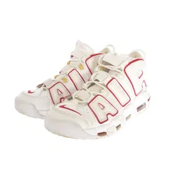 Nike モアアップテンポ モアテン ホワイト/バーシティレッド 26.5㎝ NIKE nike ナイキ AIR MORE UPTEMPO（バーシティレッドxホワイト