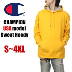 【新品・未使用】【チームゴールド】【S～4XL】チャンピオン パーカー スウェット メンズ レディース キッズ 大きいサイズ USAモデル CHAMPION パワーブレンド プルオーバー 無地 裏起毛 大きめ ゆったり ビッグサイズ ブランド
