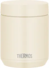 【食洗機対応モデル】 サーモス 真空断熱スープジャー 400ml アイボリー 全パーツ食洗機OK 保温保冷 お手入れ簡単 口当たりがやさしい丸口設計 スタンダードモデル JED-400 IV