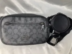〈極美品〉コーチ　ボディバック　シグネチャー　メンズ