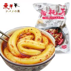 冷凍食品 粉耗子 500g【2点】YouTuber 極人気 空心粉 太い春雨 日本国内製造 ブンモジャ ぶんもじゃ タンミョン トッポッキ 500gx2点