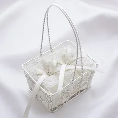 【半額】ciel リングピロー　ルミナスバスケット（手作りキット）　結婚式