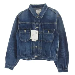 【新品・未使用品】visvim / SS 101 インディゴジャケット visvim VISVIM ビズビム 21AW SS 101XX JKT DMGD-1009
