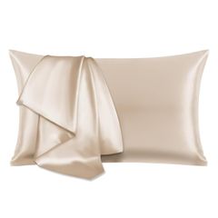 【人気商品】HEVUMYI シルク枕カバー 100%マルベリーシルク 25匁 43×63cm 洗えるシルクピローケース 片面シルクタイプ 裏地テンセル 封筒式まくらカバー 美肌美髪 敏感肌に優しい 抗菌防臭 四季適応 クリスマス 新年ギフト 贈り物 １枚 シャ