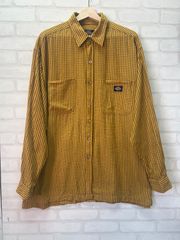 ★値下げ ディッキーズ  Dickies ワーク ライトネル チェック シャツ 希少