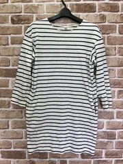 A0425B003 UNIQLO ボーダーワンピース チュニック