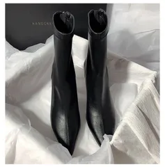 ブーティ レディース ブーツ 裏起毛 美脚 防寒 ショートブーツ ハイヒールブーツ 歩きやすい おしゃれ ブーツ 履きやすい 痛くない 疲れない BDH0161