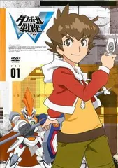 ダンボール戦機W ダブル 1(第1話～第4話)【アニメ 中古 DVD】レンタル落ち