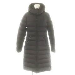 モンクレール MONCLER MOKAMAT GIUBBOTTO モカマット ダウンコート アウター ロング フード付き 国内正規 1 ダークネイビー /ES ■OS