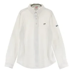 サイズ：1 MASTER BUNNY EDITION マスターバニーエディション  長袖ポロシャツ  ホワイト系 [240101301667]# ゴルフウェア レディース ストスト