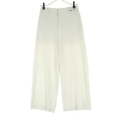 未使用 UNIQLO ユニクロ ロングパンツ S ホワイト レディース 古着