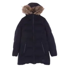DESCENTE デサント ダウンジャケット DOR-C7223W ラクーンファー フーデッド ダウンジャケット ブラック系 M【中古】のサムネイル