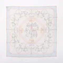エルメス　シルクモスリン ロングスカーフ 未使用・レア品❣️ レア！エルメス スカーフ シルクモスリン ストール アンダーザ