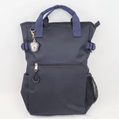 ☆ ネイビー(レイブンクロー） ☆ Harry PotterxFlapper ホグワーツ4寮エンブレム トートリュック ハリーポッター コラボ グッズ ハリー・ポッター Harry Potter リュック リュックサック バックパック トートリュック