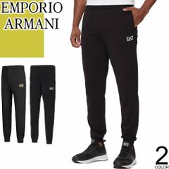 未使用新品 EA7 アルマーニ 裏起毛 ベロアロゴ スウェットパンツ L（82