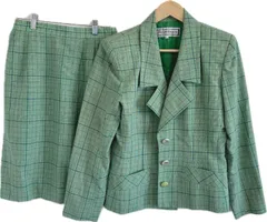 希少 美品 90's イヴサンローラン セットアップ ダークネイビー Yves Saint Laurent(イヴサンローラン) セットアップスーツ