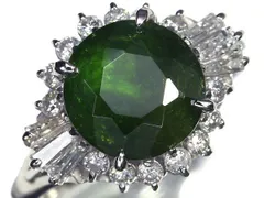 ◇超希少◇鑑定済デマントイドガーネット 0.521Ct◇Demantoid/指輪 ◇超希少◇鑑定済デマントイドガーネット 0.521Ct◇Demantoid/指輪