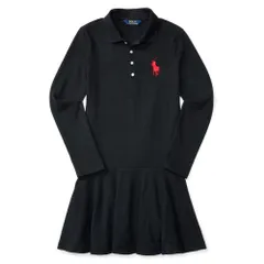 【新品】ラルフローレン ビッグポニー長袖ポロワンピース