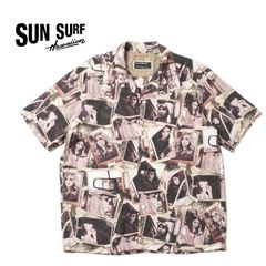 SUN SURF サンサーフ 半袖 アロハシャツ KEONI OF HAWAII “AS A PHOTOGRAPHER” by NICK CLEMENTS SS39536