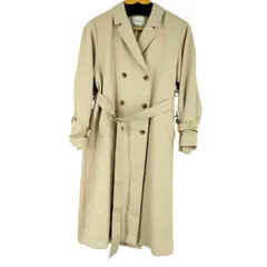 コヒナ COHINA ベーシックとろみトレンチコート-short & regular