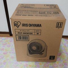現品限り　アイリスオーヤマ コンパクトサーキュレーター マカロン型 固定タイプ