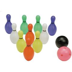 新着商品】KAISER(カイザー)ボーリングセット 混合カラー ピン