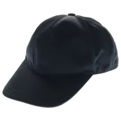 【極美品】PRADA ブラック ベースボールキャップ　XL メンズ　ナイロン プラダ PRADA 帽子 キャップ リナイロン ベースボールキャップ