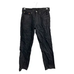 Levi's 550 デニムパンツ W32 リーバイス リラックスフィット ブラック コットン 古着卸 アメリカ仕入 2502-687