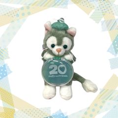 ディズニー ぬいぐるみチャーム【ジェラトーニ】カラフルハピネス ダッフィー＆フレンズ 東京ディズニーリゾート TDR