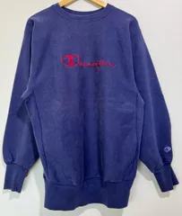 Champion（チャンピオン） 90‘ｓ 刺繍タグ  usa製 ビッグロゴ デカロゴ刺繍 リバースウィーブ スウェット トレーナー【A31510-007】