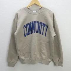 z■ユナイテッドアローズ/UNITED ARROWS B＆Y スウェットシャツ/トレーナー【M】ベージュ/men's/20【中古】■